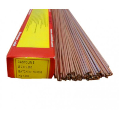 Припой твердый Castolin S5 (2х500 мм) (кг) Припой твердый Castolin S5 (2х500 мм) (кг)